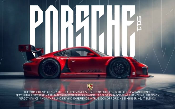 Porche 911 Poster