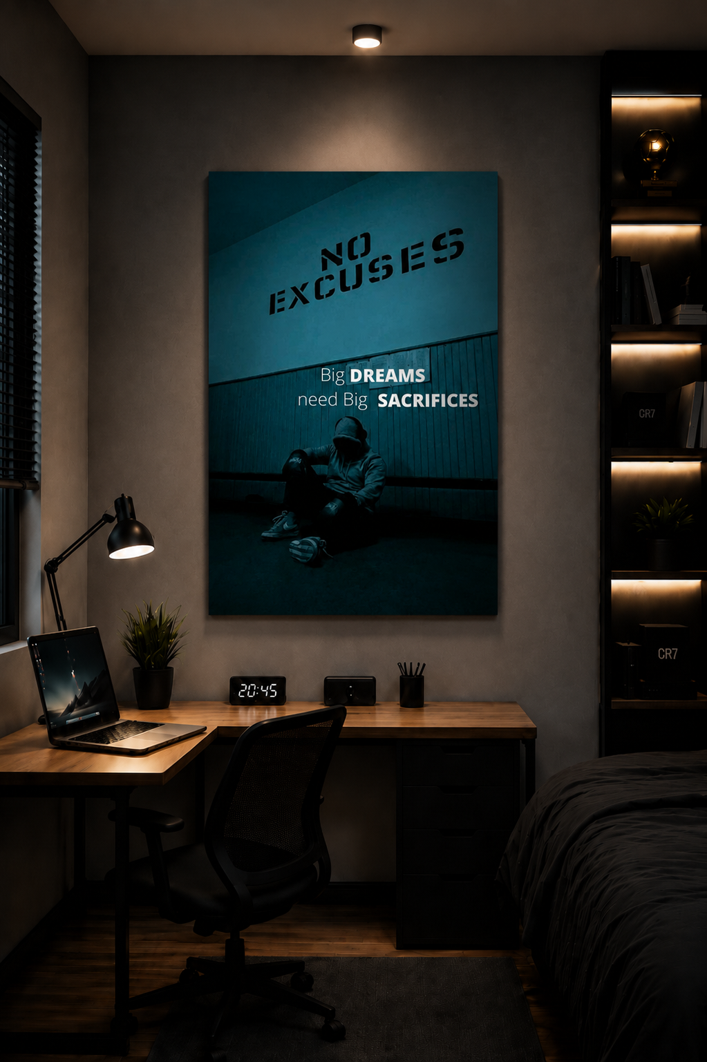 No Excuses Big Dreams Poster