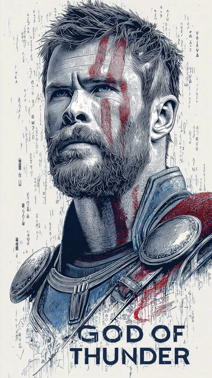 Thor God of Thunder Poster