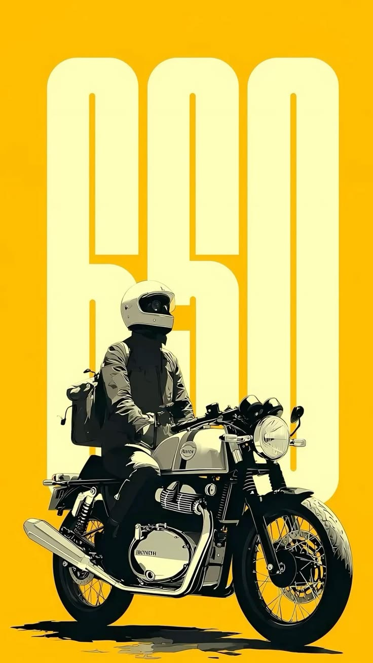 Classic Cafe Racer 650 Poster
