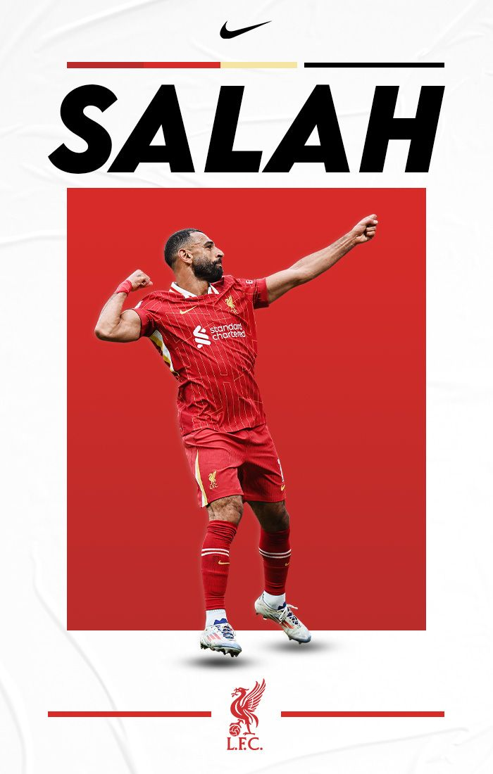 Salah Red Celebration Wall Art