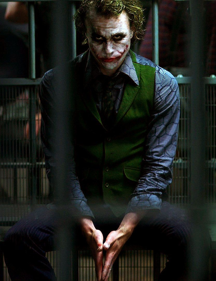 Joker Prison Scene Poster