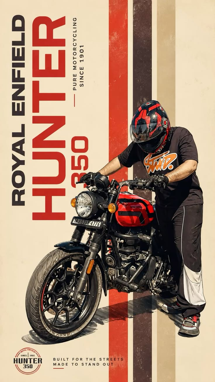 Hunter 350 Street Legend Poster
