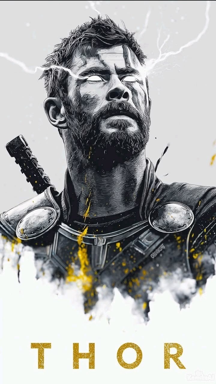 Thor Lightning Ascension Poster