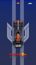 The Bull's Apex: F1 Top-Down Poster