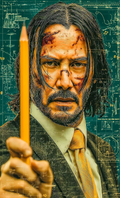 John Wick Blueprint Poster