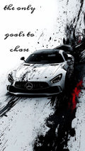 Mercedes Winter Drive Poster