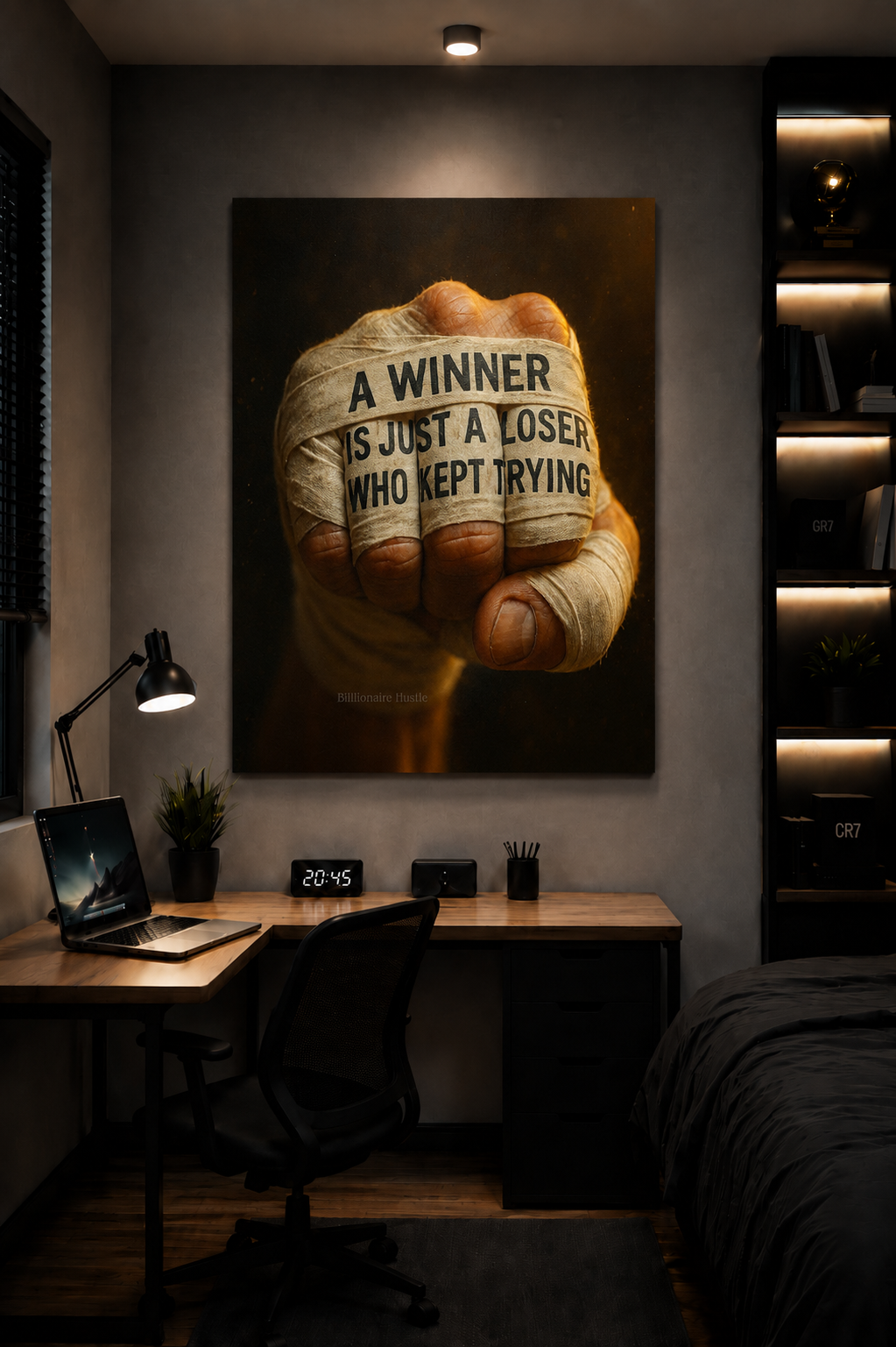 A Winner Keeps Trying Poster