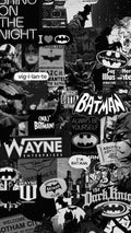 The Dark Knight Comic Collage Premium Poster