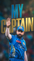 Rohit Sharma My Captain Poster