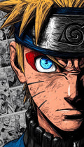 Naruto Uzumaki Close-up Premium Anime Manga Poster