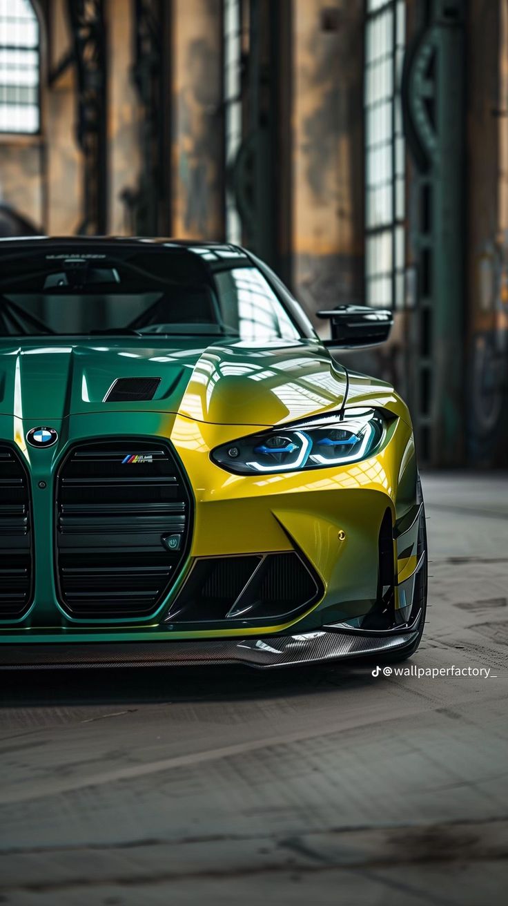 Sleek Metallic BMW Poster