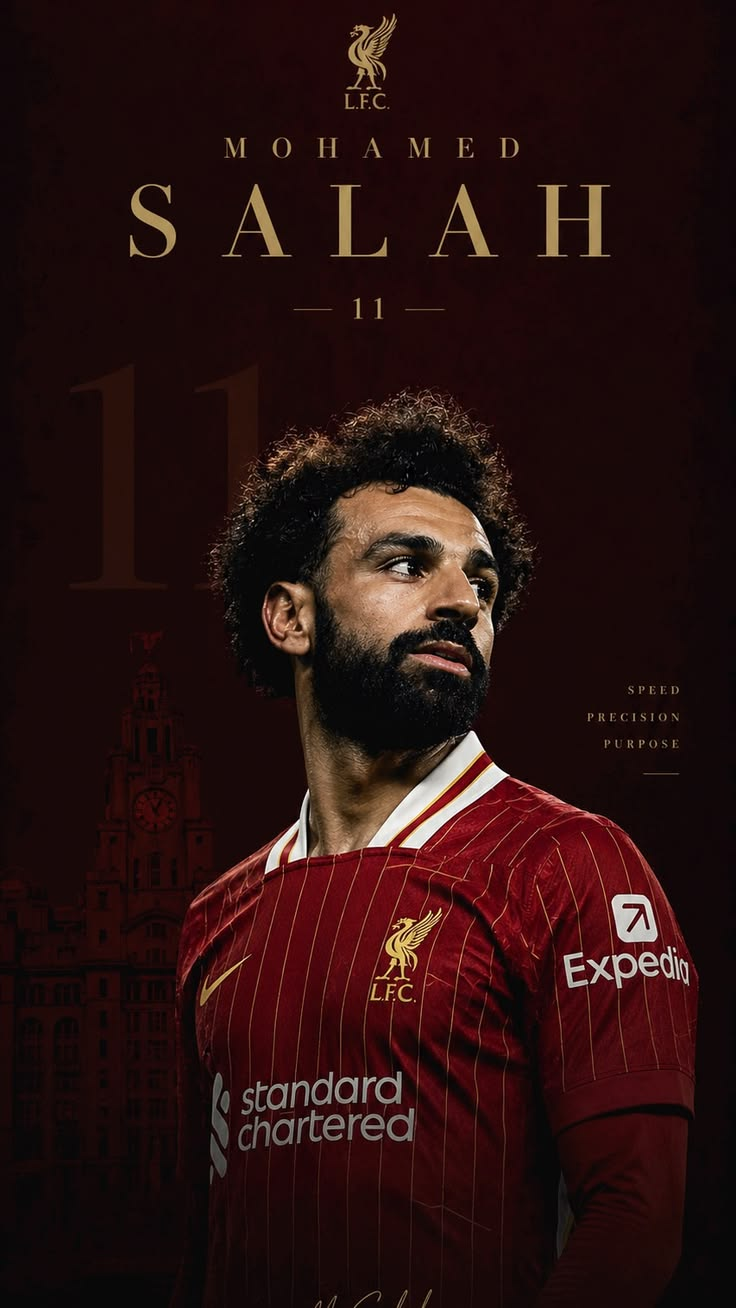 Mohamed Salah LFC Legend Poster