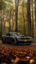 Classic Fall Dodge Poster