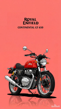 Royal Enfield Continental GT 650 Red Art