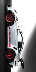 White Porsche 911 GT3 RS Supercar Wall Art