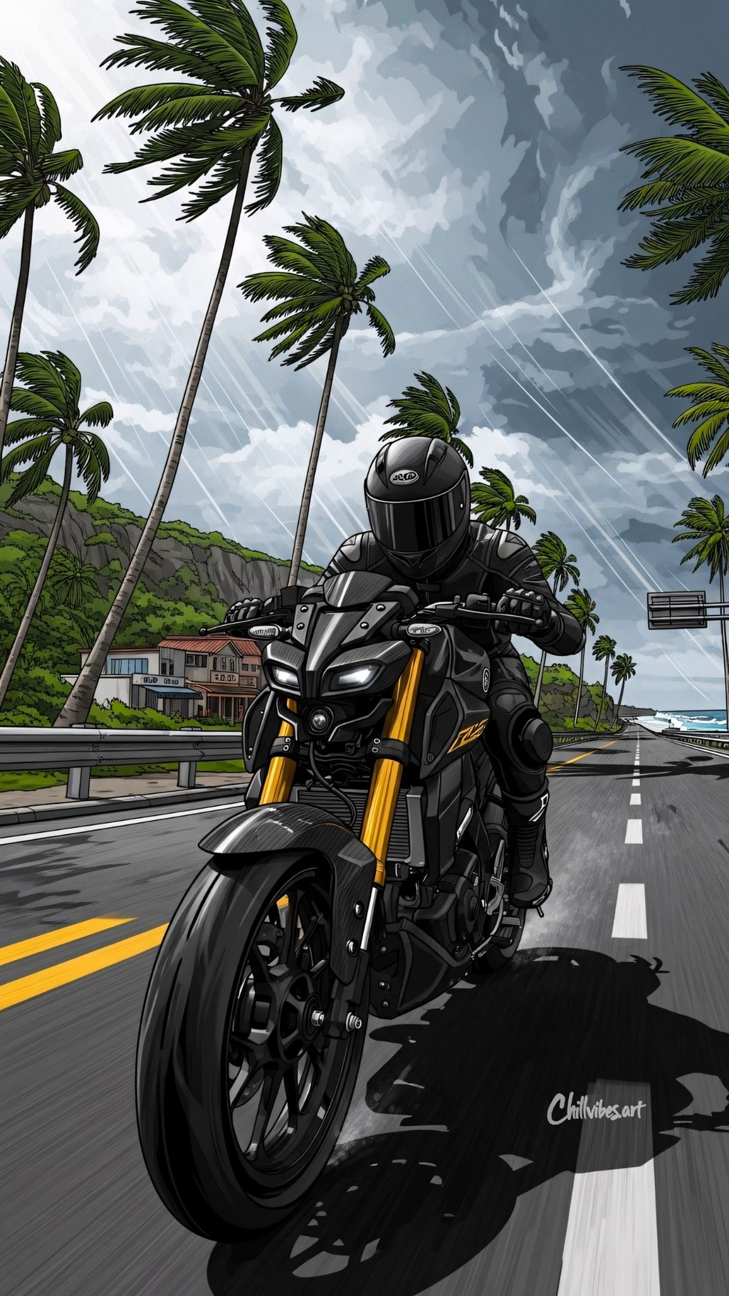 Storm Road Rider Artwork