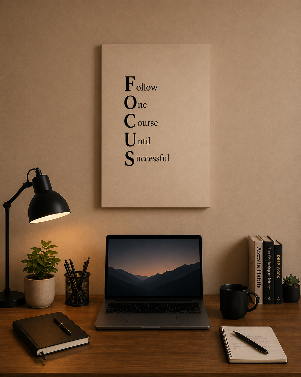 Focus Until Success Poster