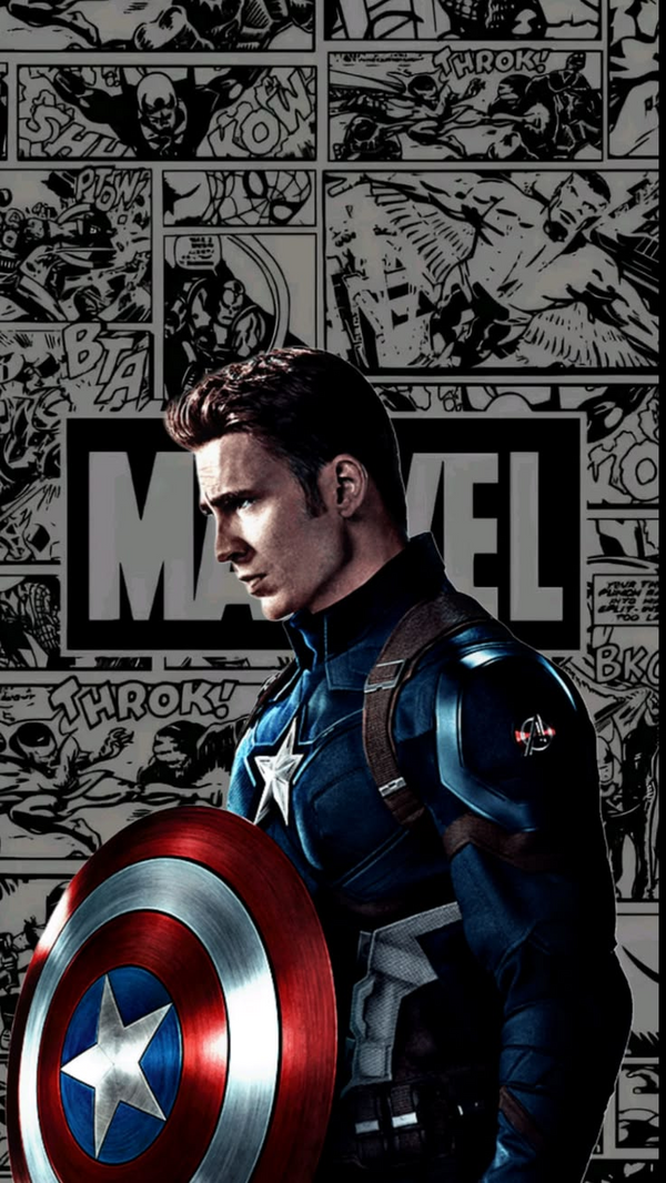 Captain America Hero Poster