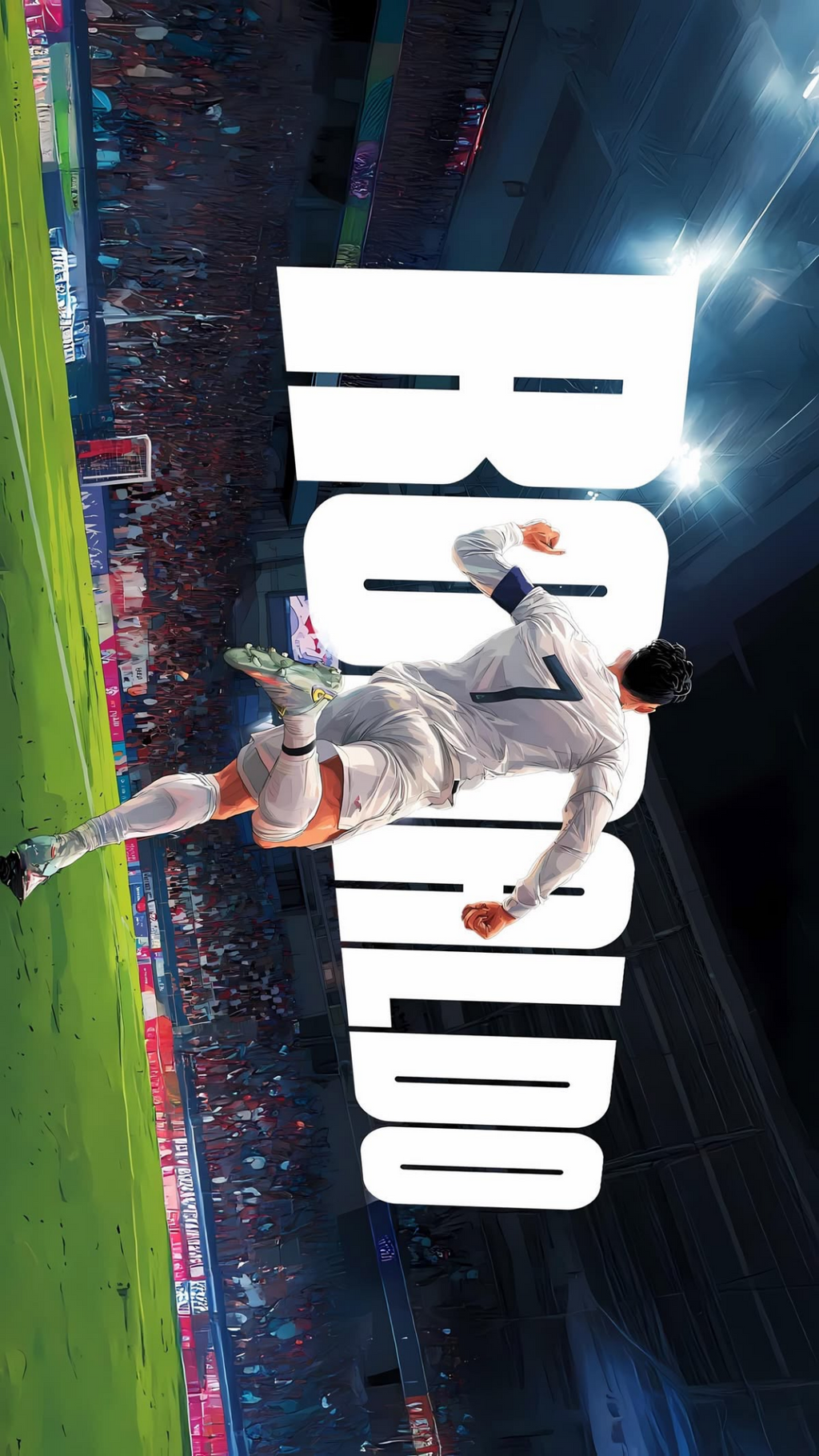 Ronaldo Stadium Run Poster