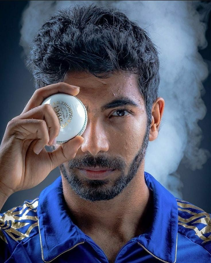 Jasprit Bumrah Focus Ball Poster