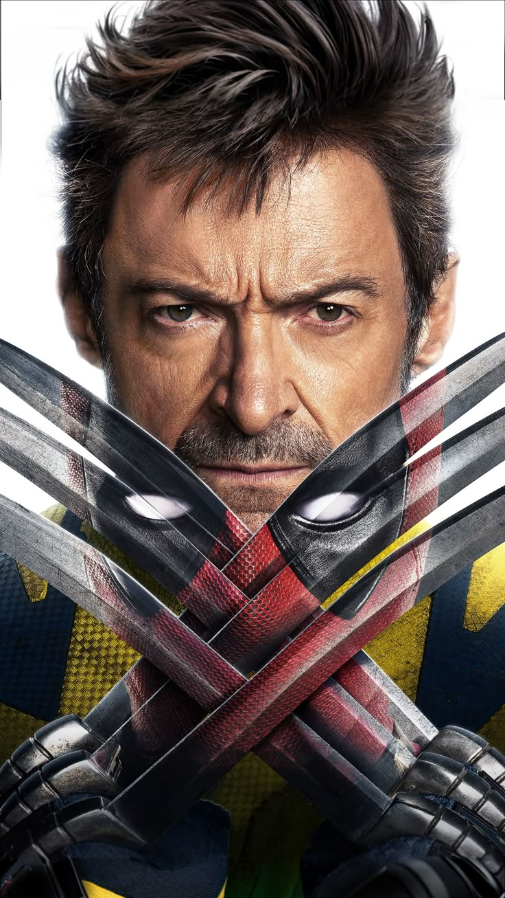 Deadpool Wolverine Crossover Poster