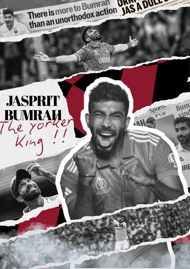 Jasprit Bumrah Boomrah Mode Poster