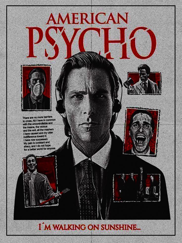 AMERICAN Sycho Poster