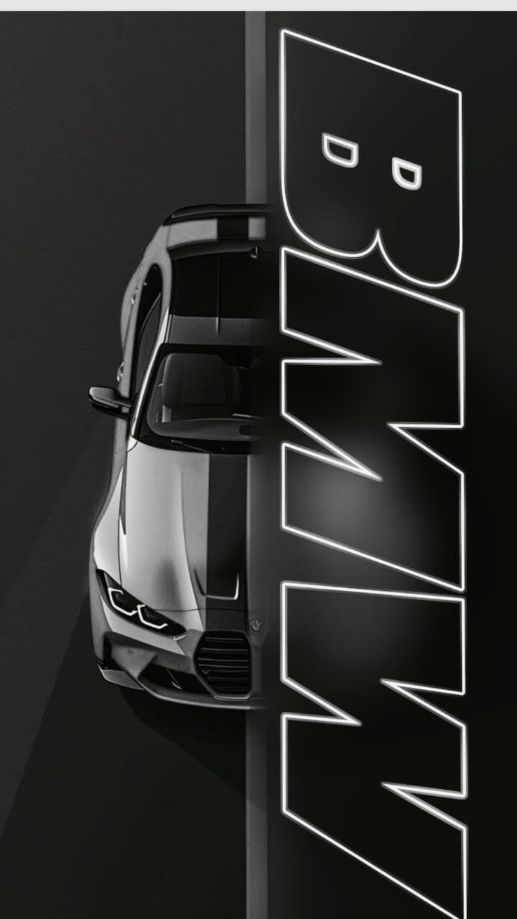 BMW Dark Aesthetic Poster