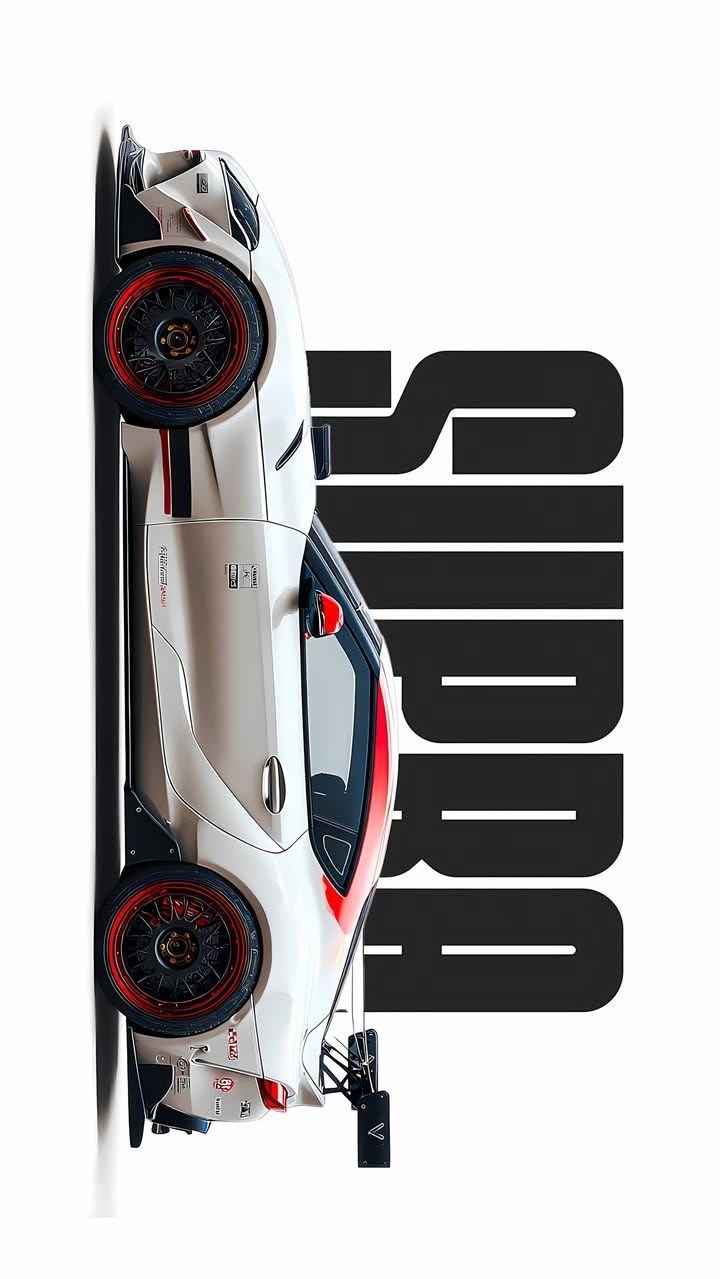 Midnight Tokyo Drift Supra Aesthetic Wall Art