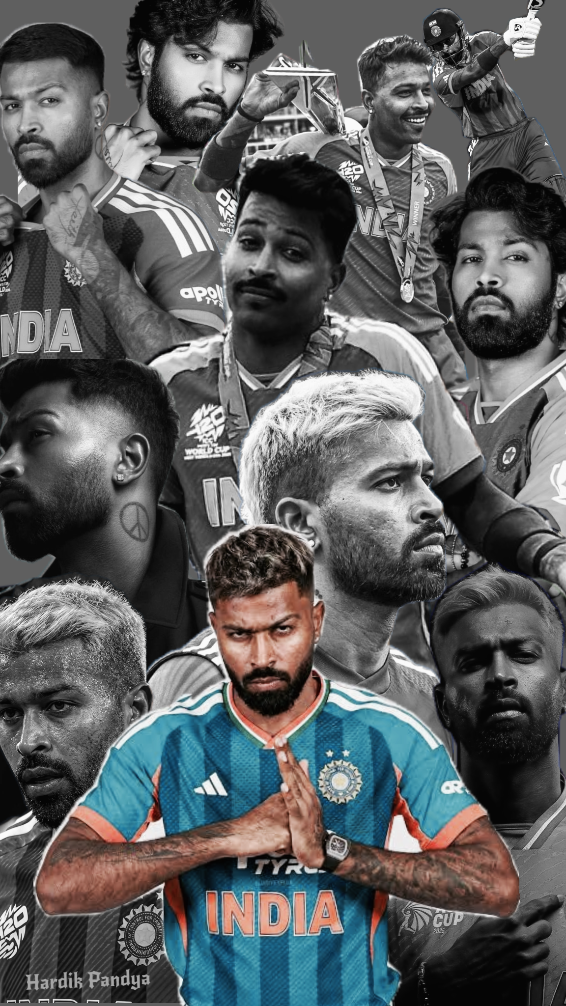 Hardik Pandya Iconic Moments Poster