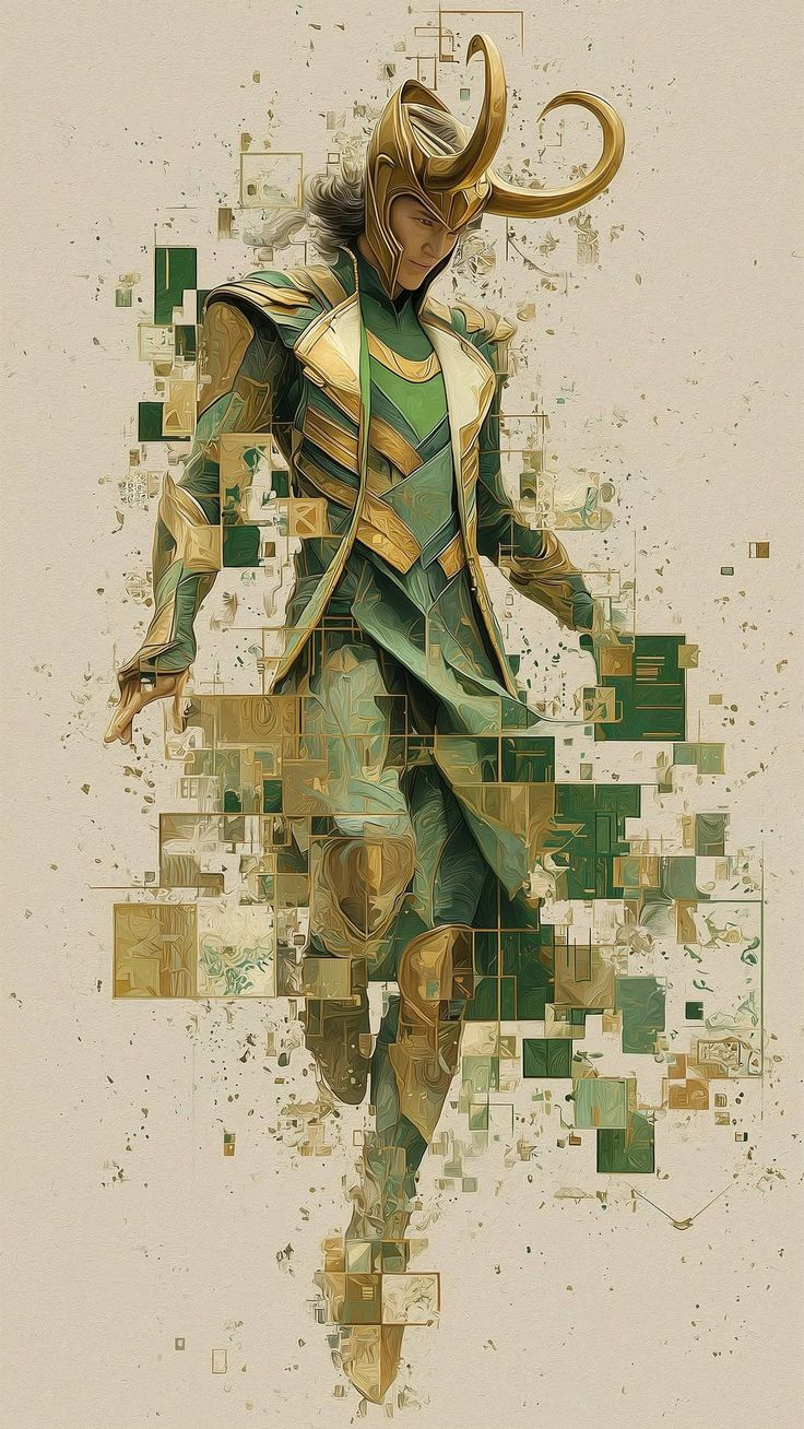 Loki Green Chaos Poster