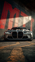 BMW M4 GT3 Racing Poster