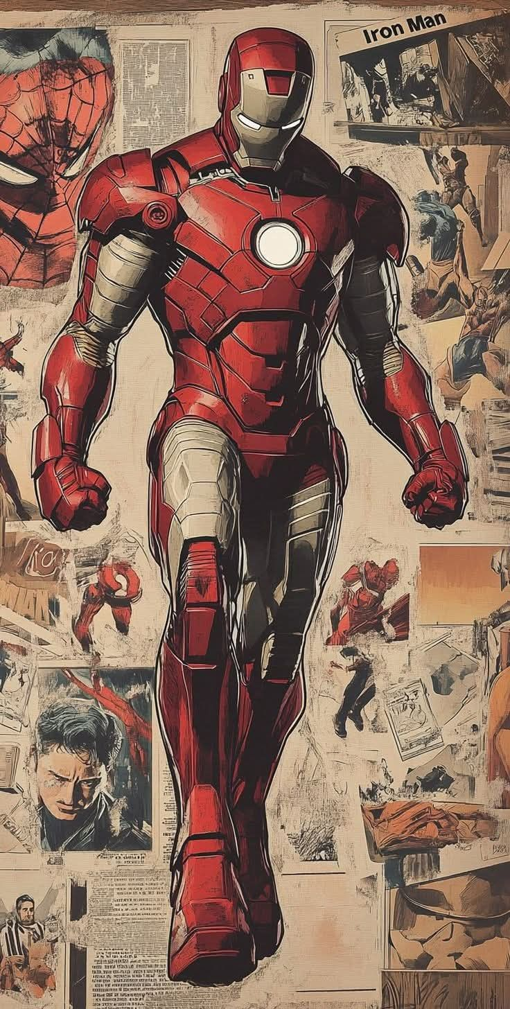 Tony Stark Visionary Poster
