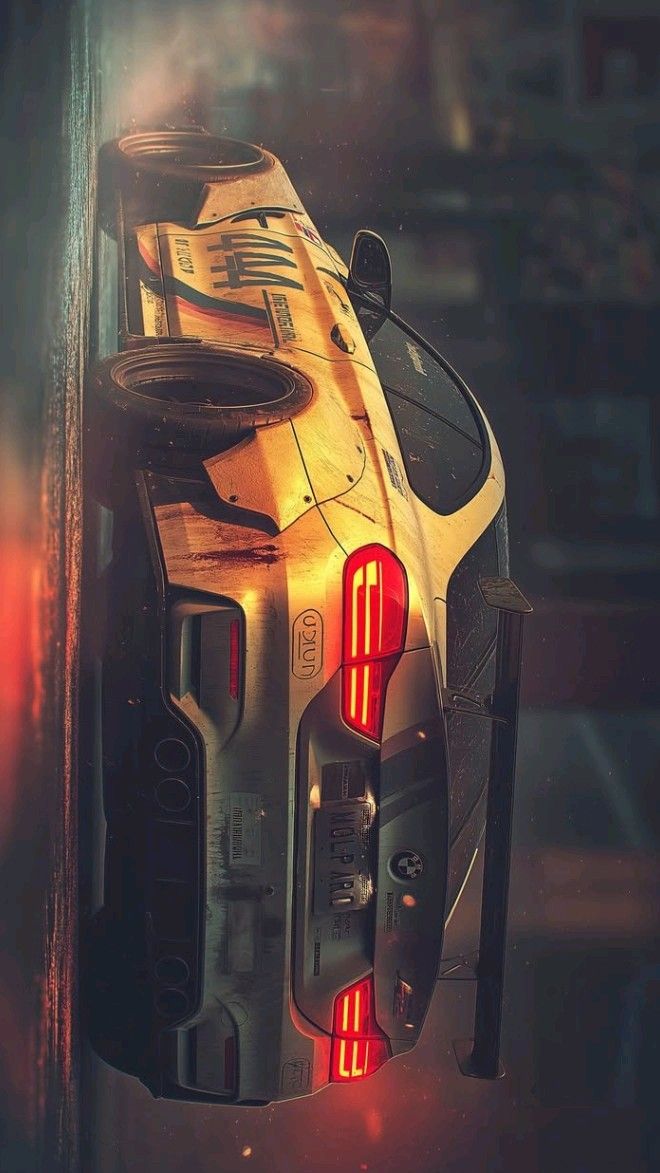 BMW Hellfire Aesthetic Poster