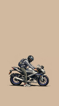 Yamaha Sportbike Minimal Poster