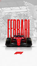 Ferrari Formula 1 Racing Car Art Print