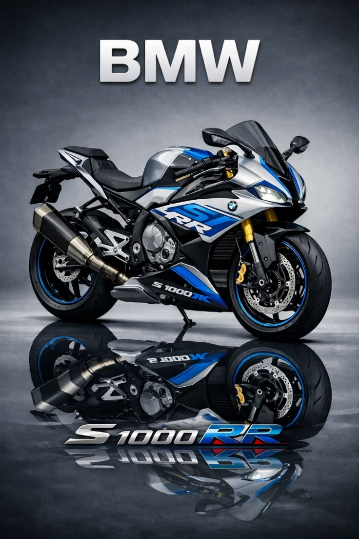 BMW S1000RR Showcase Poster