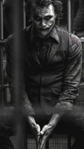 Joker Black & White Poster
