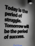 Tomorrow Brings Success Poster