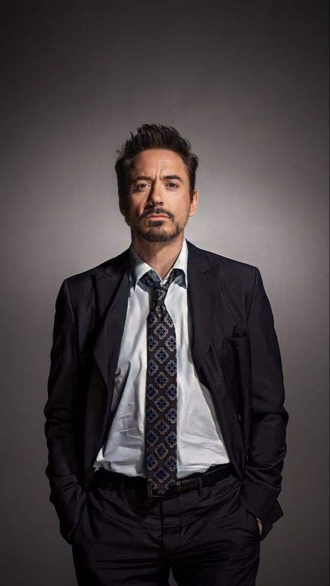 Tony Stark Formal Suit Poster