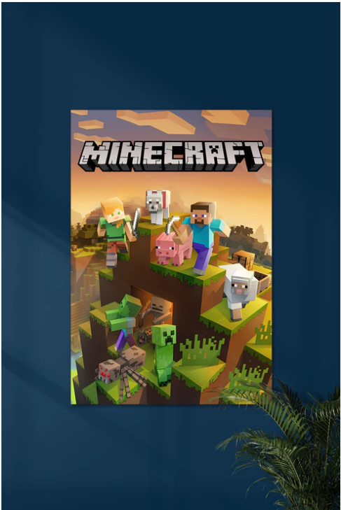 Minecraft Adventure Poster