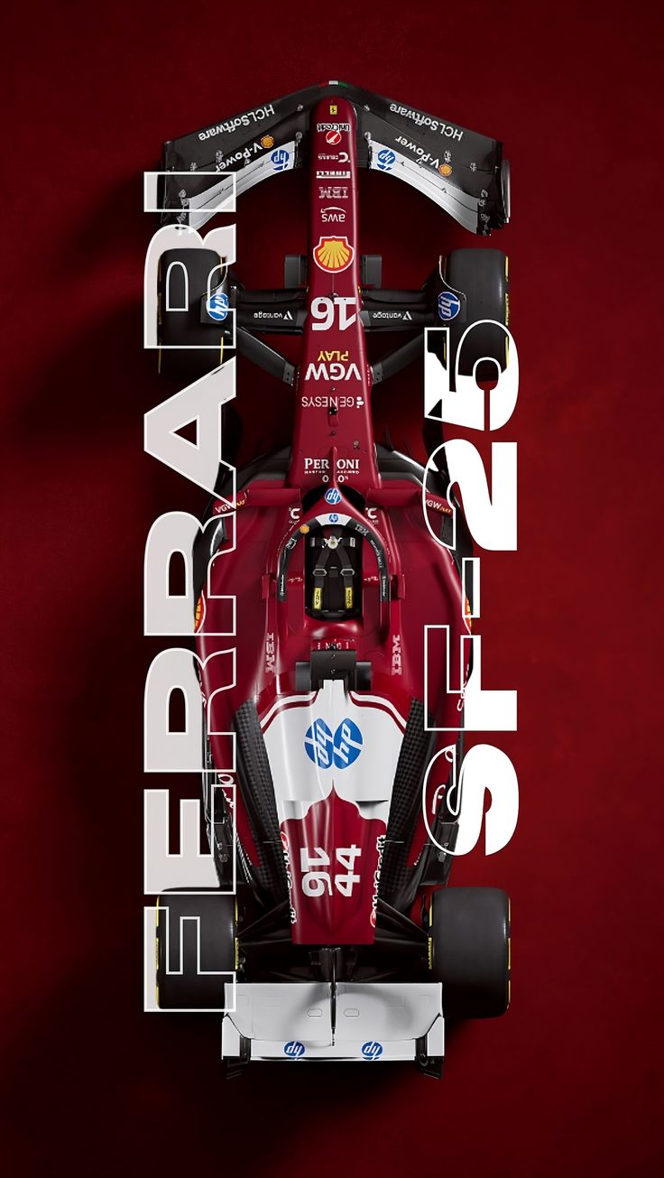 Minimalist F1 Car Decor