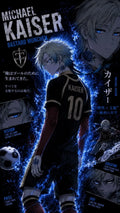 Blue Lock Michael Kaiser Bastard Munchen Poster