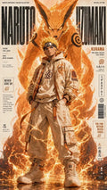 Naruto Uzumaki Kurama Fashion Collection Poster