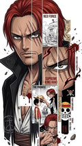 One Piece Shanks Red Hair Pirates Poster