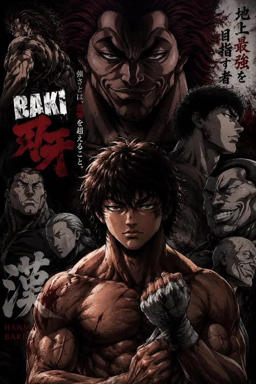 Baki Hanma Strongest Fighter Cast Poster