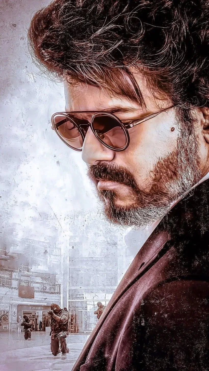 Thalapathy Vijay Leo - Intense Look Poster