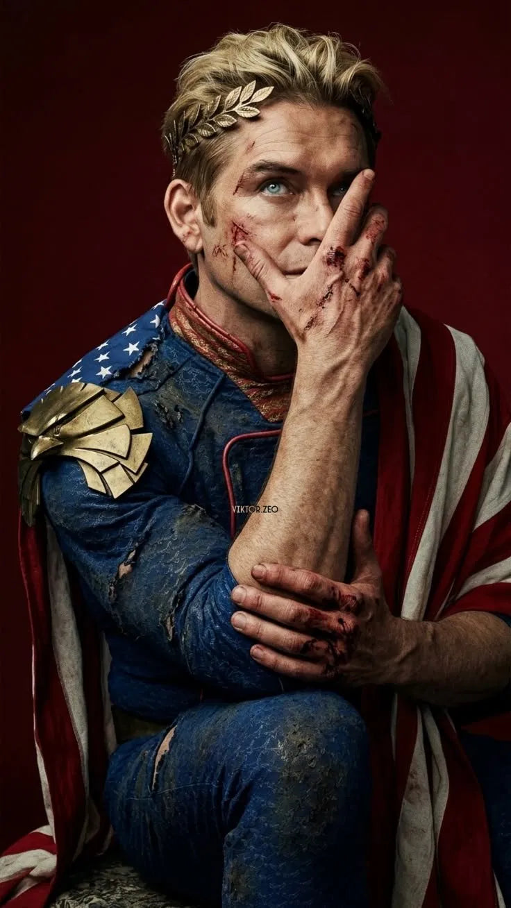 The Boys - Homelander Battle Damaged Poster