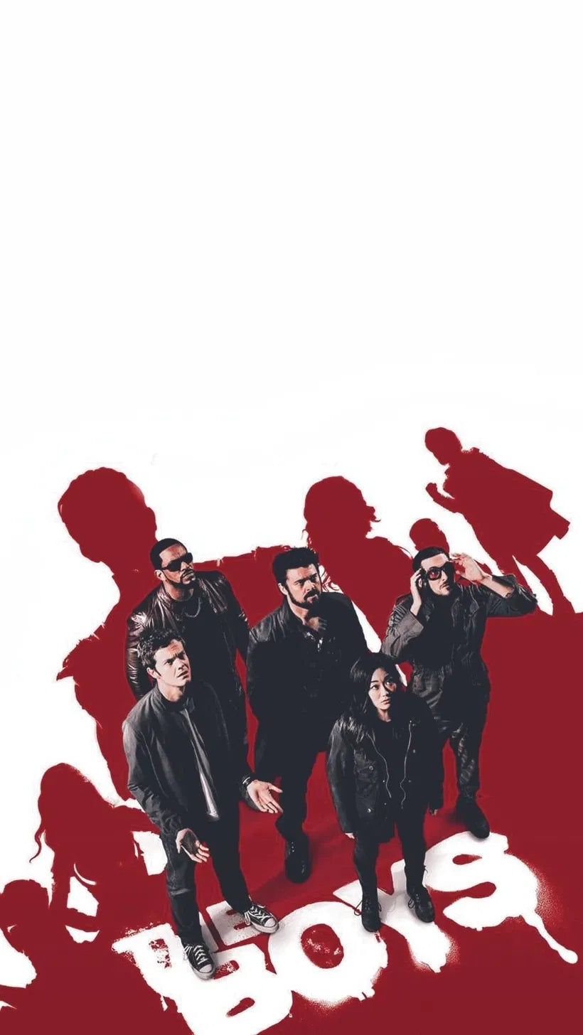 The Boys - Red & White Team Poster